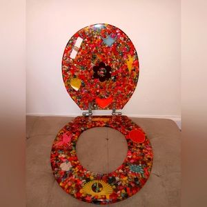 Toilet seat - sea ocean